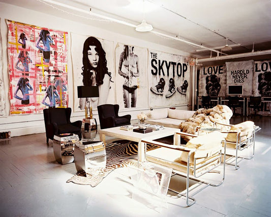 Chic Peek: An Edgy Monochrome Loft in New York by Ryan Korban