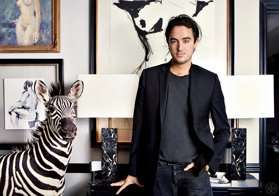 Ryan Korban and His Love Affair with Zebra Rug