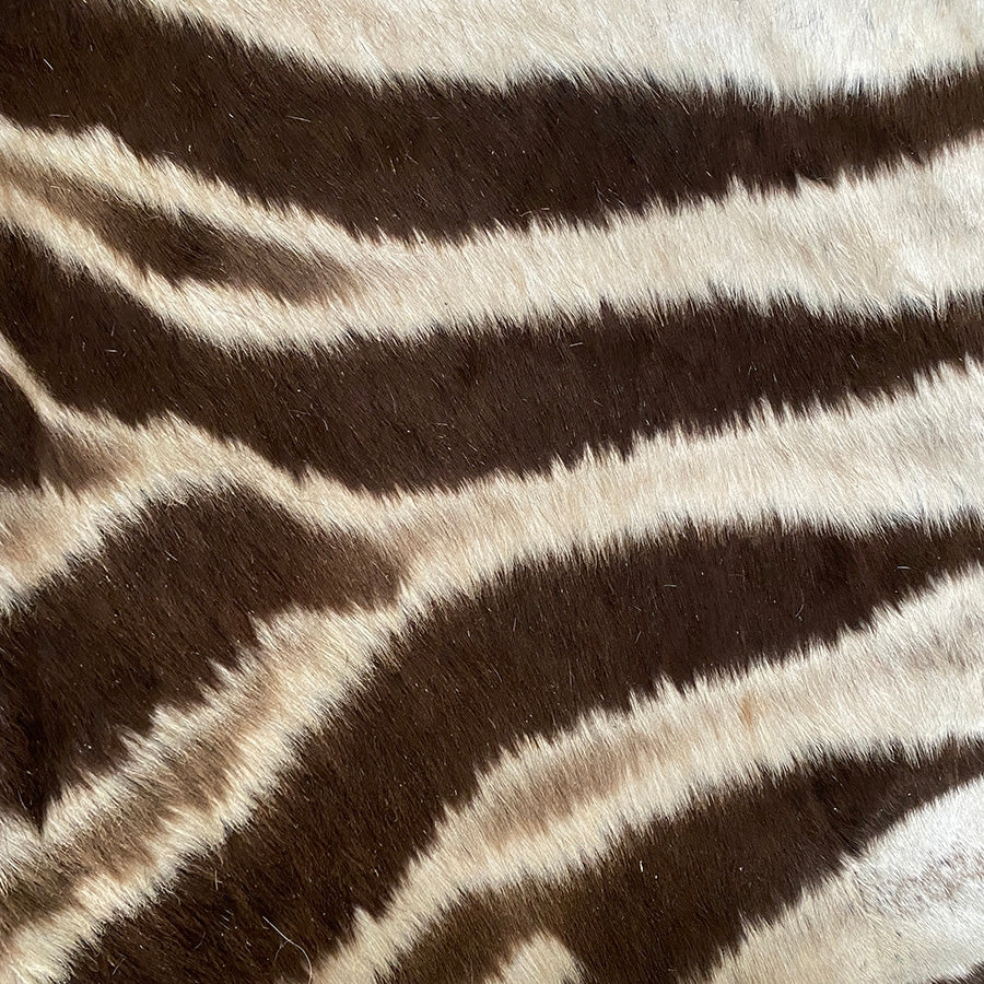 16" Zebra Hide Pillow Cover 03
