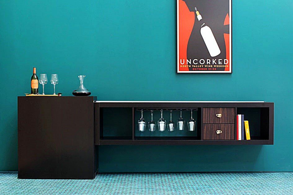 6 Chic Home Mini-Bar Ideas That Will Give You A Good Buzz