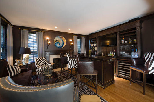 Own a Piece of the Wild With Zebra Hide Interior :Mancave Edition