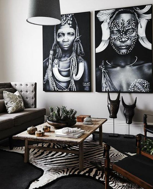 THE POWER OF COLOUR – ZEBRA SKIN RUG EDITION