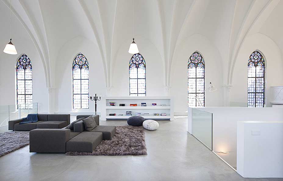 Home Tour: An 1870 Church Converted Into A Contemporary Residential Space