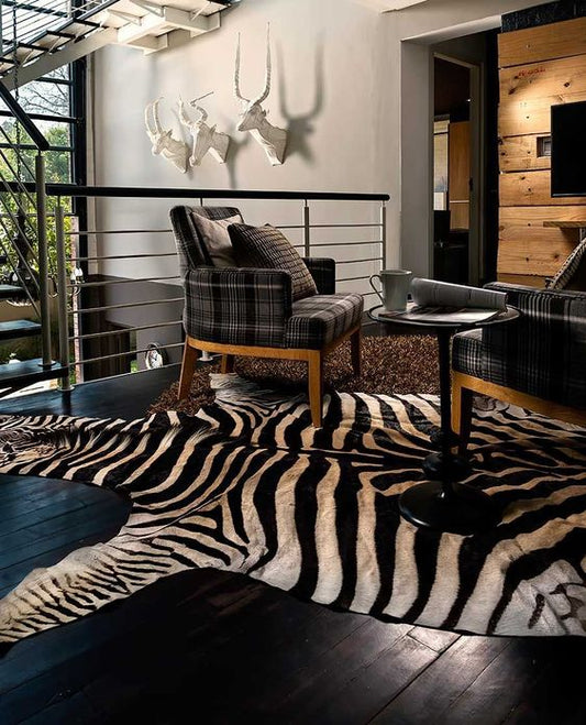 HOW TO CLEAN A FAUX ZEBRA SKIN RUG