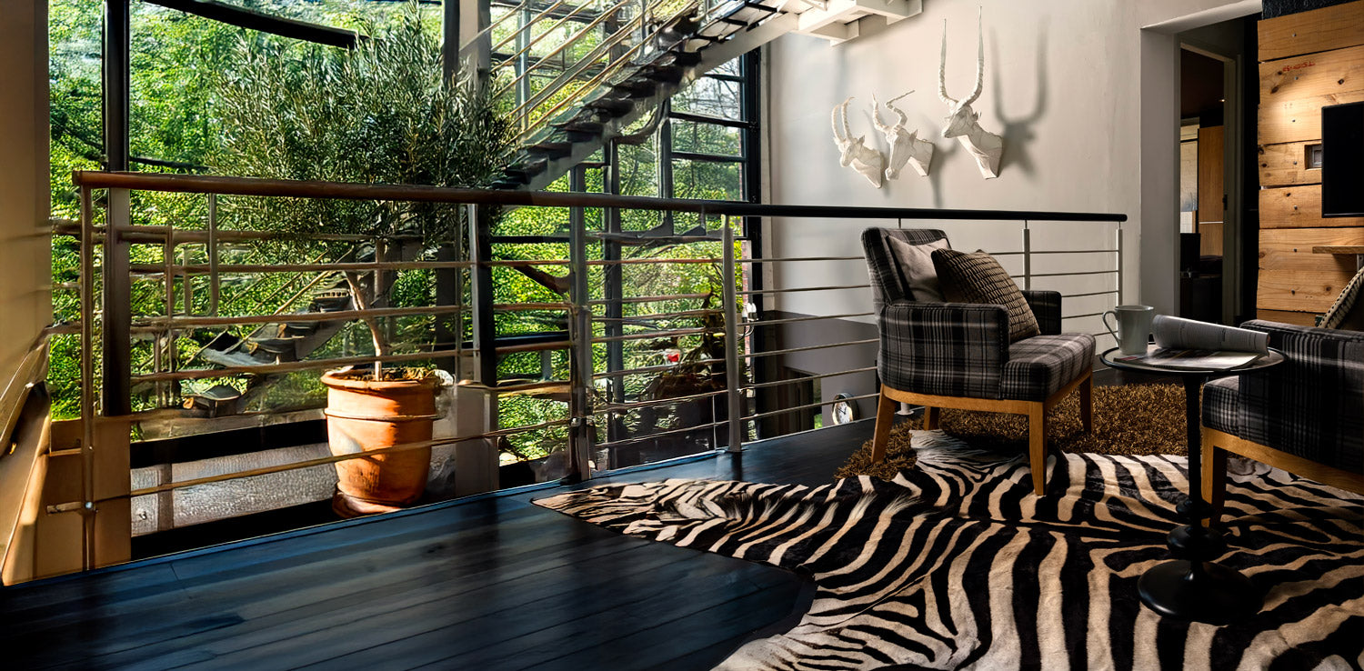 Zebra Rug - Top tier zebra hide rug supplier