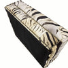 30"x 40" Zebra Hide Ottoman ( No Legs)