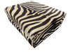 30"x 40" Zebra Hide Ottoman ( No Legs)