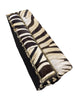 30"x 40" Zebra Hide Ottoman ( No Legs)