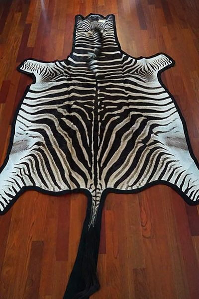 Show New - Zebra Skin Rug US Supplier