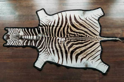 Trophy Felted Zebra Hide