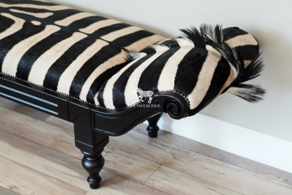 zebra skin furniture