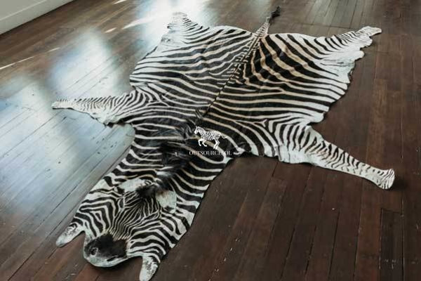 Zebra Skin Rug - Order Now