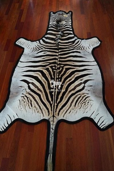 Suppliers of Genuine Zebra Hide Rug