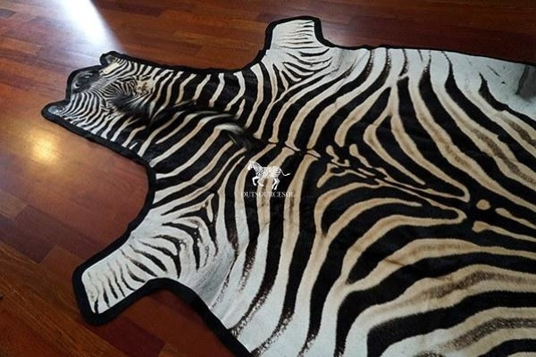 Shop Now - Real Zebra Skin Rug